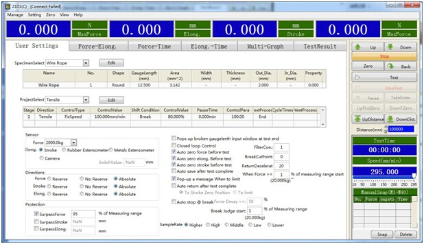 universal testing machine