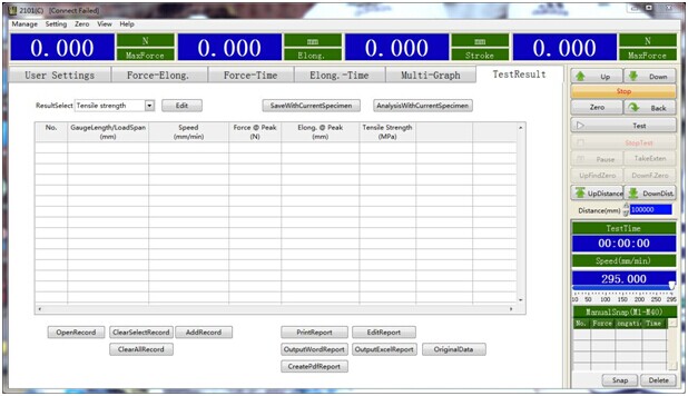 universal testing machine