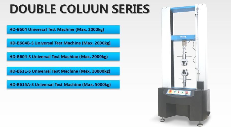 Tensile testing machine specifications