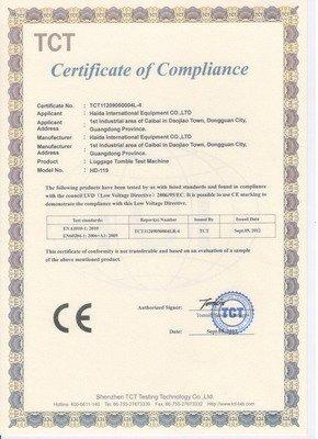 CE certificate Series