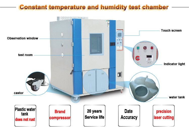 Climatic test chamber