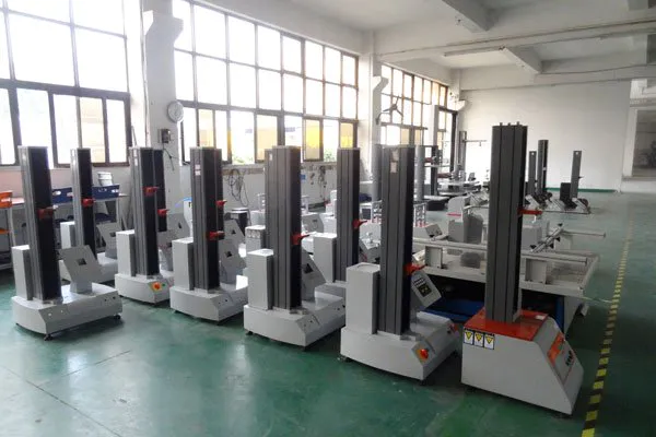 Tensile Machine in Assembly Area