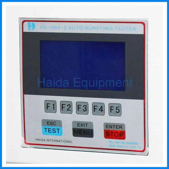 LCD screen paper rupture strength testing equipment